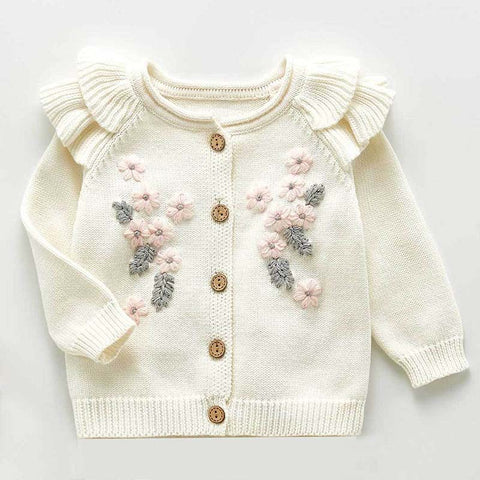 Petals Knitted Cardigan
