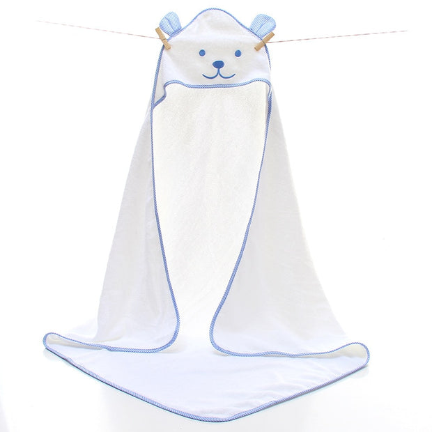 Soft Hooded Bathrobe Towel