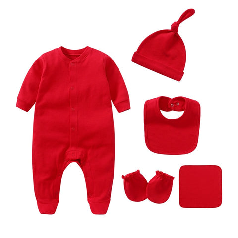 Newborn Long Sleeve Bodysuit Set