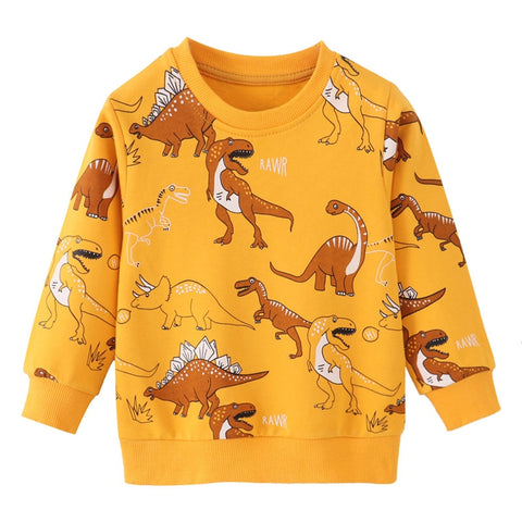 Dinosaur Print Sweater