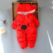 Thick Hooded Winter Onesie
