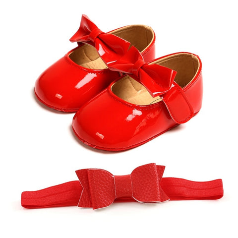 Bow-knot Soft Sole Shoes