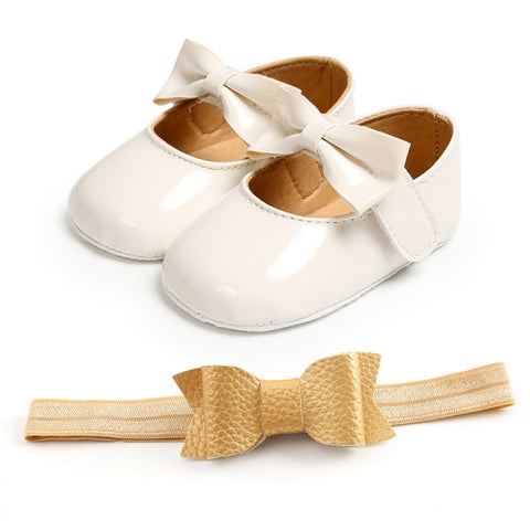 Bow-knot Soft Sole Shoes