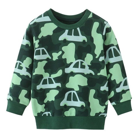 Dinosaur Print Sweater