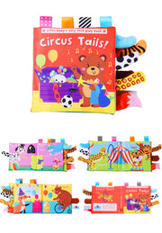 Animal Tails Cloth Book