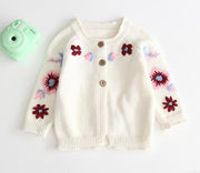 Embroidered Floral Cardigan