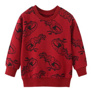 Dinosaur Print Sweater