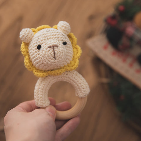 Wooden Teether Crochet