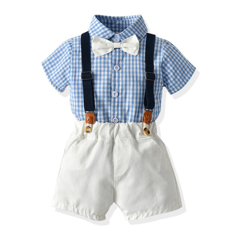 Gentleman and Princess Plaid Outfit