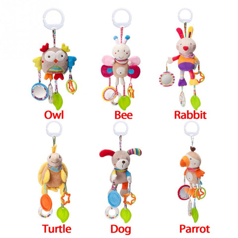 Plush Hanging Rattle Toy