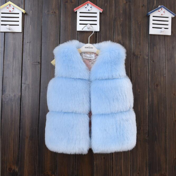 Faux Fur Winter Vest