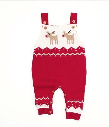 Full Button Christmas Onesie