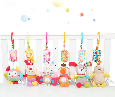 Plush Hanging Rattle Toy