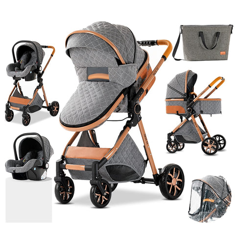 3 in 1 High-end Baby Stroller