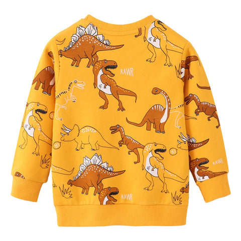 Dinosaur Print Sweater