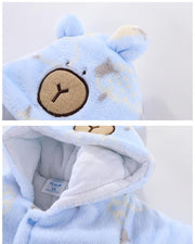 Hooded Thick Winter Onesie