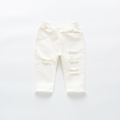 Unisex Casual Ripped Jeans