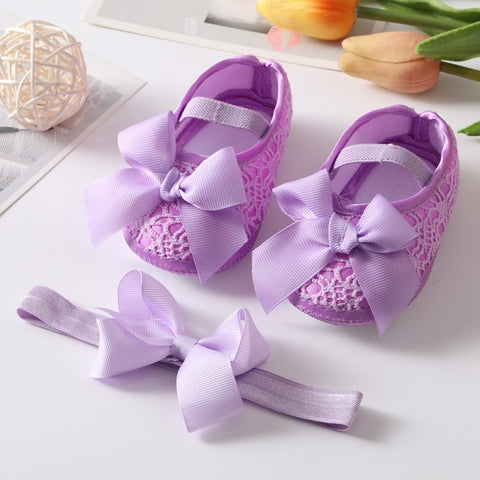 Bow-knot Soft Sole Shoes