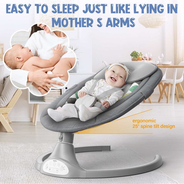 Remote-controlled Electric Baby Cradle