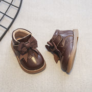 Bow Leather Shoes