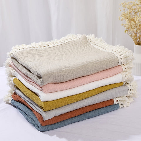 Cotton Muslin Swaddle Blanket