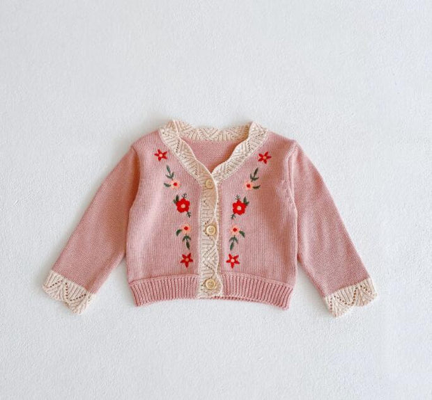 Petals Knitted Cardigan