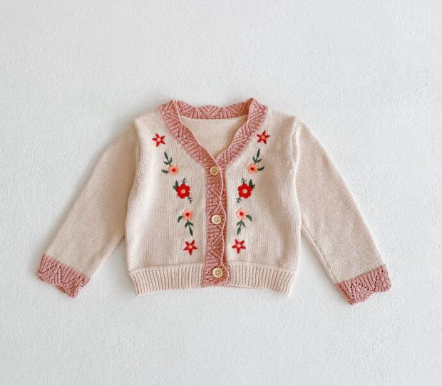 Petals Knitted Cardigan