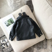 Winter Leather Coat