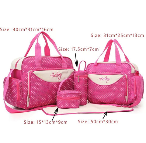 Multifunctional Baby Diaper Bag Set